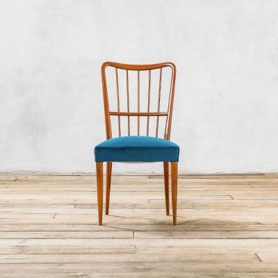 Paolo Buffa Paolo Buffa Desk and Chair in Wood for Lietti 50s