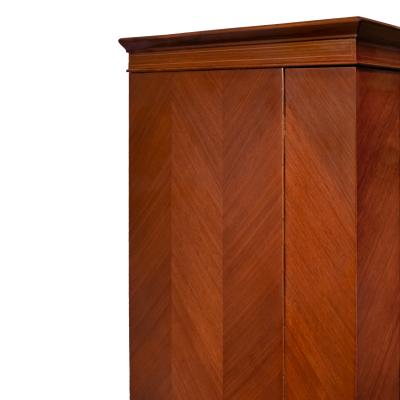 Paolo Buffa Paolo Buffa Exceptional Liquor Cabinet with Intricate Inlays 1950s