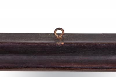 Paolo Buffa Paolo Buffa Italian Mid Century Brown Rectangle Wall Mirror