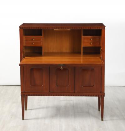 Paolo Buffa Paolo Buffa Pair of Cabinets Dry Bar Cabinet and Secretary circa 1950