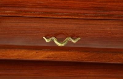 Paolo Buffa Paolo Buffa Pair of Mahogany Bedside or Night Stand Tables Italy ca 1950