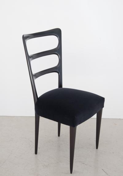 Paolo Buffa Paolo Buffa Set of Six Wood Chairs