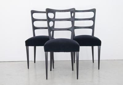 Paolo Buffa Paolo Buffa Set of Six Wood Chairs