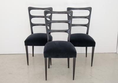 Paolo Buffa Paolo Buffa Set of Six Wood Chairs