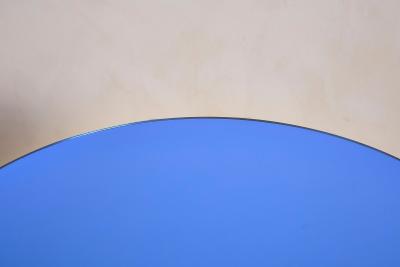 Paolo Buffa Paolo Buffa Table w Blue Glass