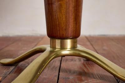 Paolo Buffa Paolo Buffa Table w Blue Glass