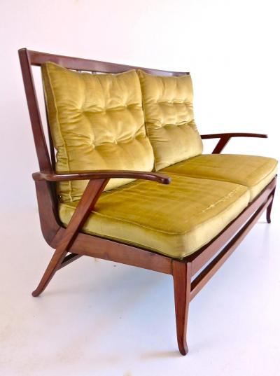 Paolo Buffa Paolo Buffa Walnut Sofa 1950