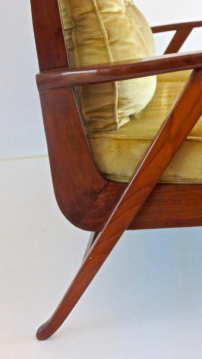 Paolo Buffa Paolo Buffa Walnut Sofa 1950