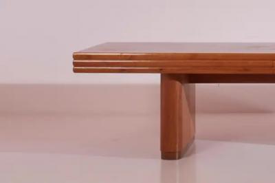 Paolo Buffa Paolo Buffa grand dining conference table made of oak Italy 1940s