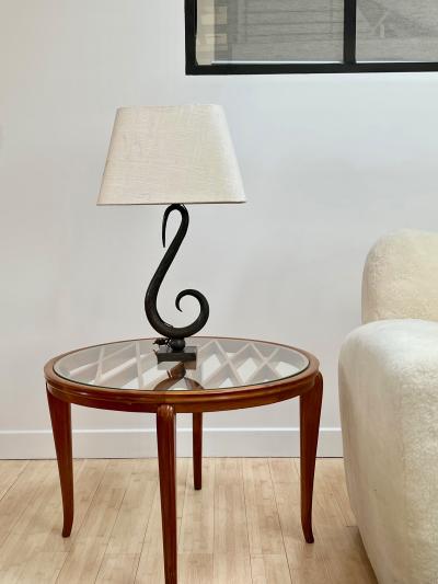 Paolo Buffa Paolo Buffa superb pair of coffee table with glass top
