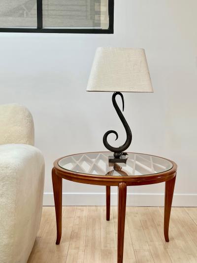 Paolo Buffa Paolo Buffa superb pair of coffee table with glass top