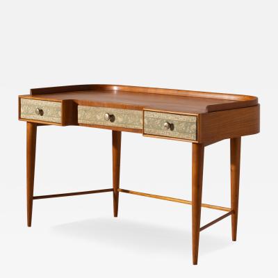 Paolo Buffa Paolo buffa cherrywood writing desk Italy 1940s