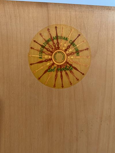 Paolo Buffa Parchment Italian Sideboard by Paolo Buffa 1950