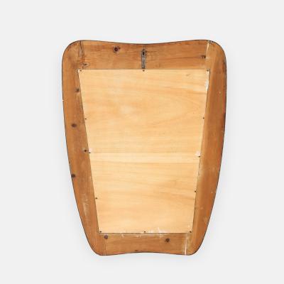 Paolo Buffa Rare Walnut Radicca Mirror by Paolo Buffa