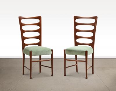 Paolo Buffa Set of 6 Dining Chairs by Paolo Buffa