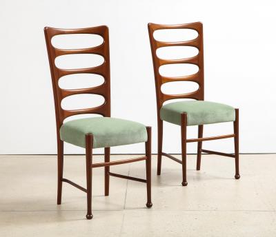Paolo Buffa Set of 6 Dining Chairs by Paolo Buffa