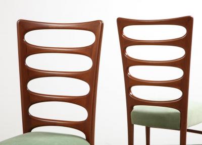 Paolo Buffa Set of 6 Dining Chairs by Paolo Buffa
