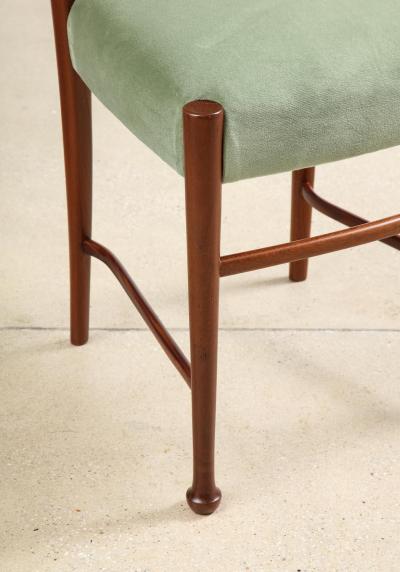 Paolo Buffa Set of 6 Dining Chairs by Paolo Buffa