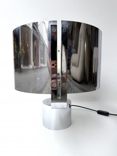 Paolo Caliari Pair of Lamps Metal by Paolo Caliari for Linea T Italy 1970s