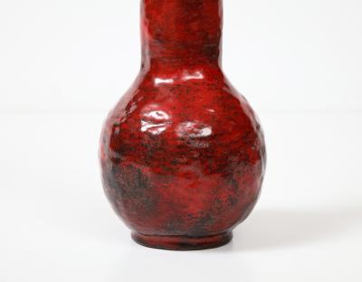 Paolo De Poli Enameled Metal Vase by Paolo De Poli