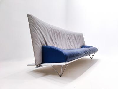 Paolo Deganello Leather Squash Sofa by Paolo Deganello for Driade