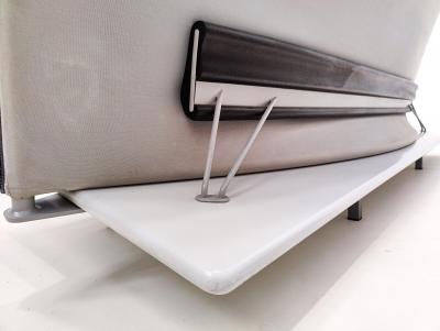 Paolo Deganello Leather Squash Sofa by Paolo Deganello for Driade