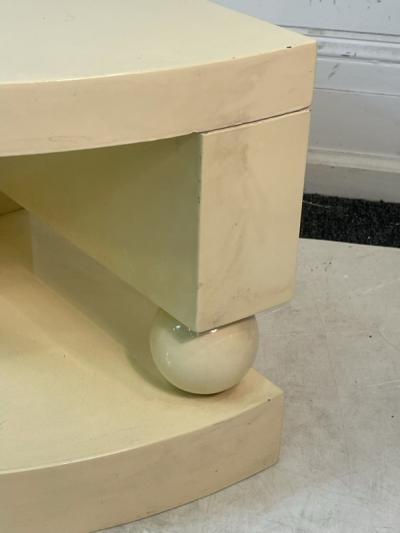 Paolo Gucci ART DECO REVIVAL PAIR OF PAOLO GUCCI SIDE TABLES