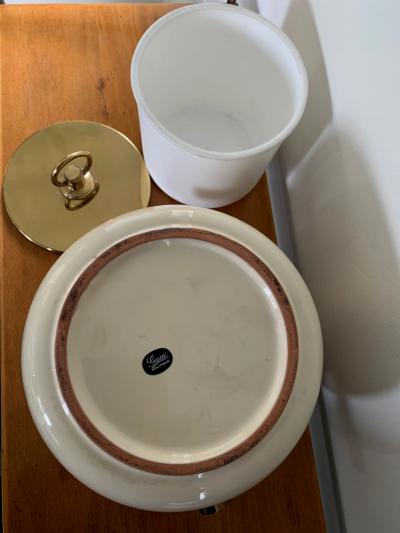 Paolo Gucci Ceramic Ice Bucket