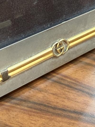 Paolo Gucci Gucci Vintage Picture Frame with Bamboo Style Detailing