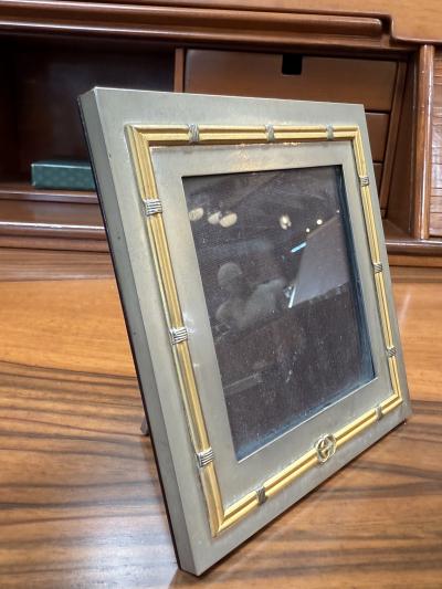 Paolo Gucci Gucci Vintage Picture Frame with Bamboo Style Detailing