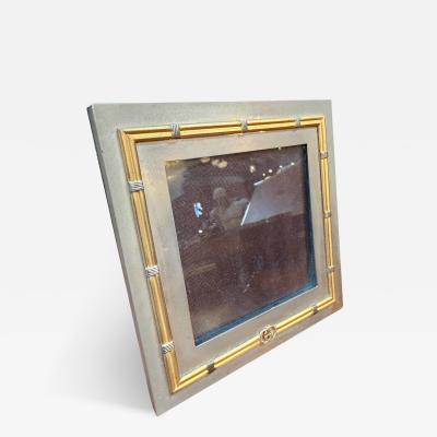 Paolo Gucci Gucci Vintage Picture Frame with Bamboo Style Detailing