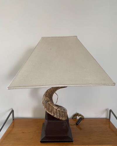 Paolo Gucci Horn table lamp base