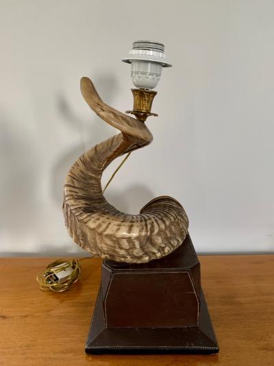 Paolo Gucci Horn table lamp base