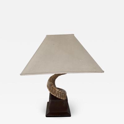 Paolo Gucci Horn table lamp base