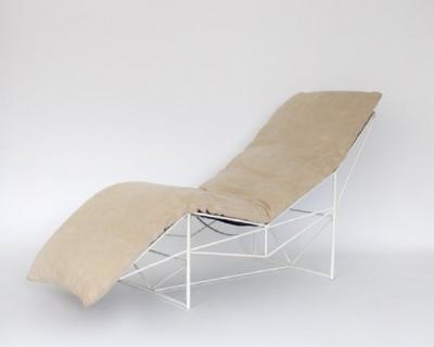 Paolo Passerini ITALIAN MID CENTURY CHAISE LOUNGE BY PAOLO PASSERINI FOR UVET DIMENSIONE