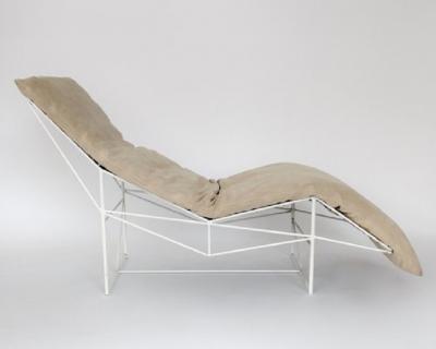 Paolo Passerini ITALIAN MID CENTURY CHAISE LOUNGE BY PAOLO PASSERINI FOR UVET DIMENSIONE