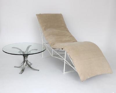 Paolo Passerini ITALIAN MID CENTURY CHAISE LOUNGE BY PAOLO PASSERINI FOR UVET DIMENSIONE