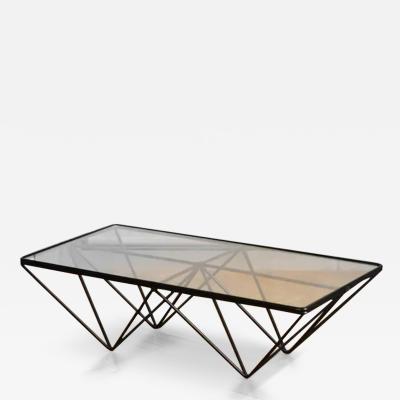 Paolo Piva Alanda coffee table by Paolo Piva for B B Italia 1980