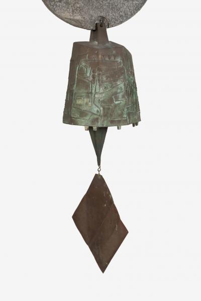 Paolo Soleri Paolo Soleri Special Order Large 55 inch Brutalist Windbell 1975