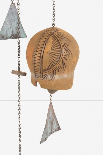 Paolo Soleri Vintage Paolo Soleri Ceramic Mobile Sounding Sculpture