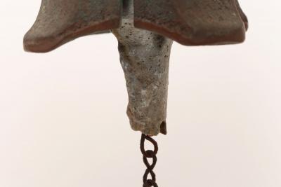 Paolo Soleri Vintage Verdigris Cast Bronze Wind Bell Wind Chime by Joe Ursutz