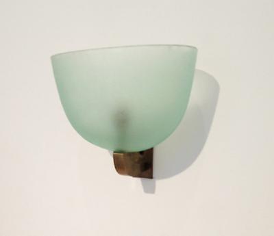 Paolo Venini Art Deco Murano Wall Sconces