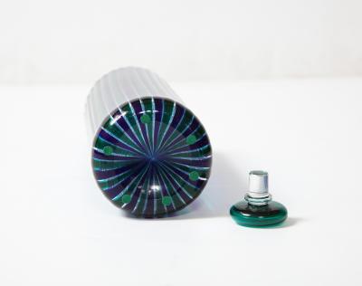 Paolo Venini Cane Stopper Bottle by Paolo Venini