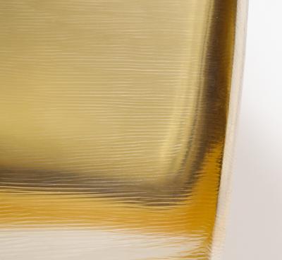 Paolo Venini Inciso Glass Bottle with Stopper by Paolo Venini
