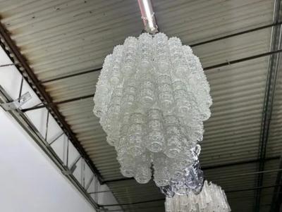 Paolo Venini Mid Century Murano Glass Chandelier