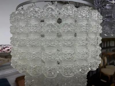 Paolo Venini Mid Century Murano Glass Chandelier