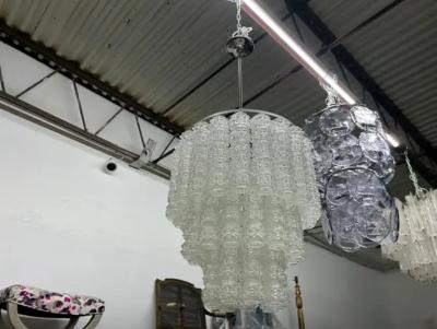 Paolo Venini Mid Century Murano Glass Chandelier