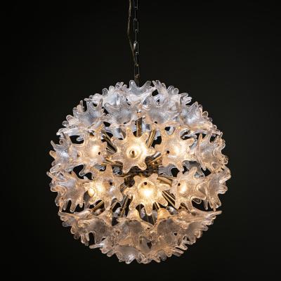 Paolo Venini Murano Glass Chandelier by Paolo Venini Italy 1960s