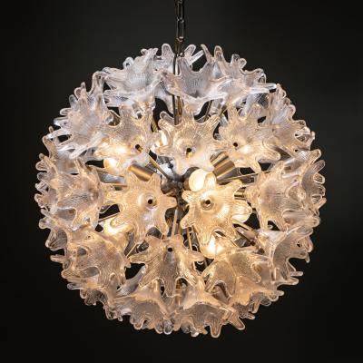 Paolo Venini Murano Glass Chandelier by Paolo Venini Italy 1960s
