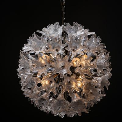 Paolo Venini Murano Glass Chandelier by Paolo Venini Italy 1960s
